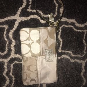 Coach wrist wallet